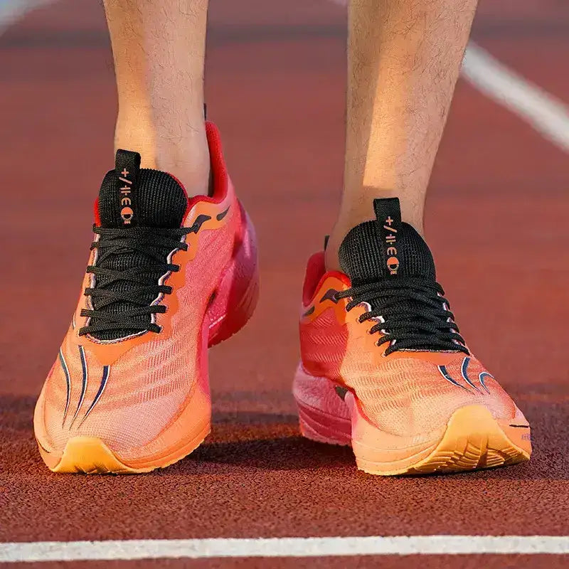 Men's Sports Shoes Racing Carbon Plate Marathon Sneakers Light Comfortable Athletic Running Shoes Tennis Cross Training Shoes