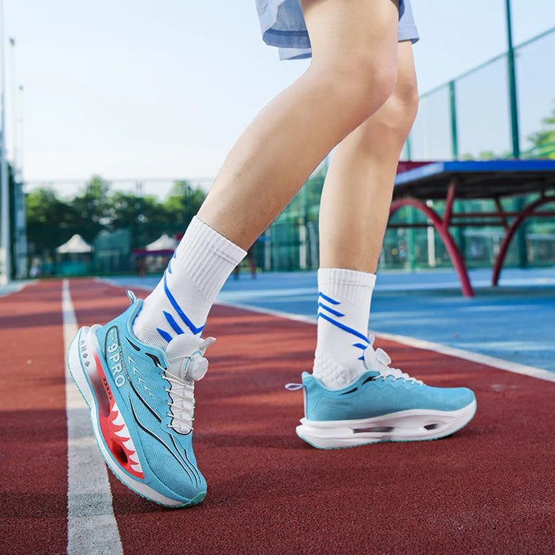 Men Sports Running Shoes Casual Marathon Breathable Lightweight Women's Comfortable Athletic Nonskid Walking Sneakers