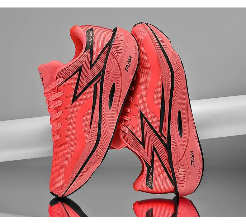 Placa de carbono maratona dos homens esportes tênis corrida almofada ar leve feminino atlético ginásio tênis caminhadas calçado