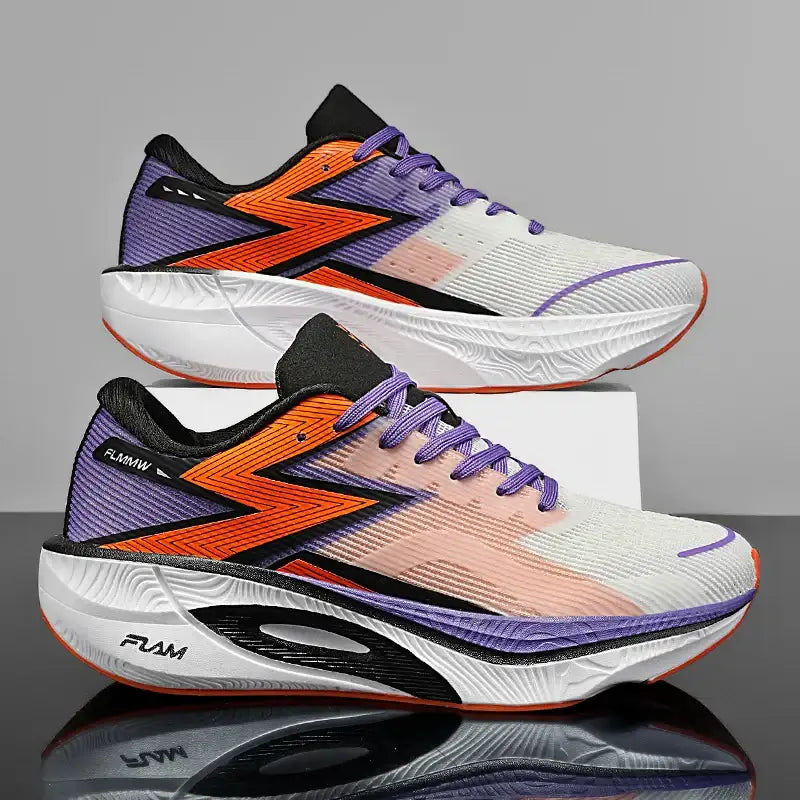 Placa de carbono maratona dos homens esportes tênis corrida almofada ar leve feminino atlético ginásio tênis caminhadas calçado