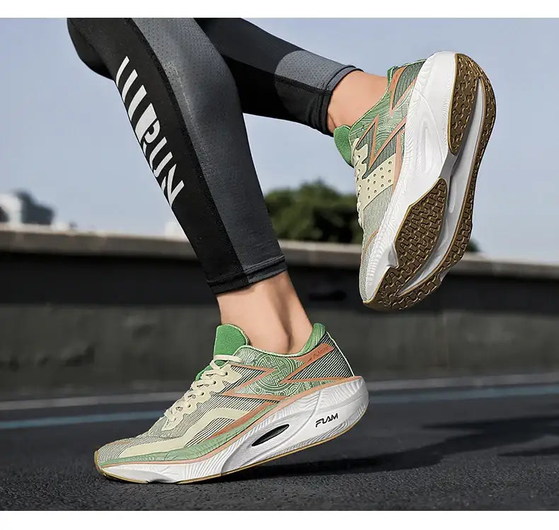 Placa de carbono maratona dos homens esportes tênis corrida almofada ar leve feminino atlético ginásio tênis caminhadas calçado