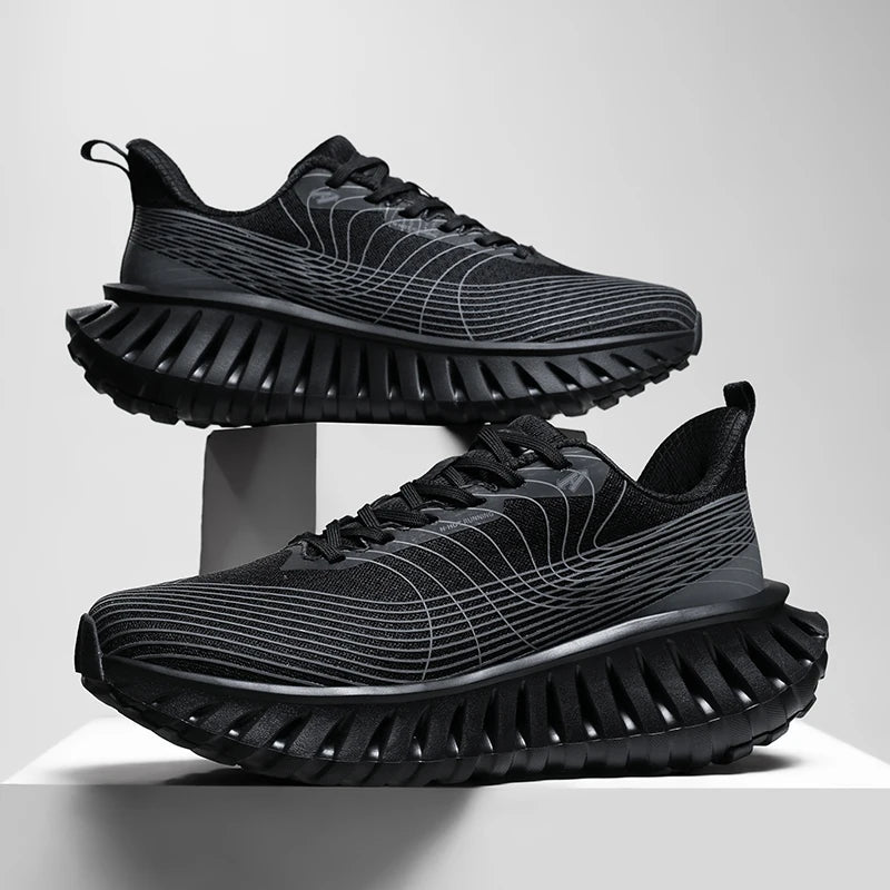 High Quality Platform Sports Shoes Men Women Mesh Chunky Sneakers Cushioning Cross Training Shoes Fashion Versatile Luxury Shoes