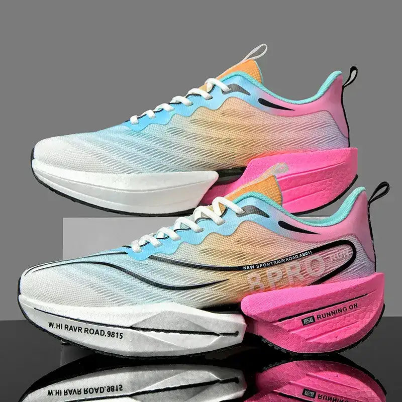 Men's Sports Shoes Racing Carbon Plate Marathon Sneakers Light Comfortable Athletic Running Shoes Tennis Cross Training Shoes