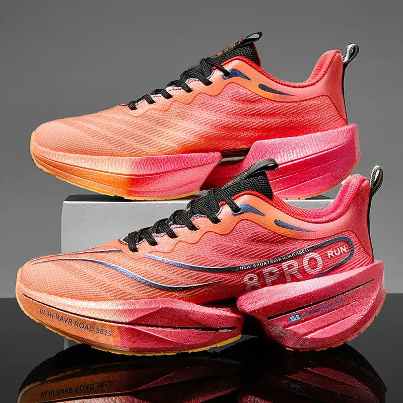 Men's Sports Shoes Racing Carbon Plate Marathon Sneakers Light Comfortable Athletic Running Shoes Tennis Cross Training Shoes