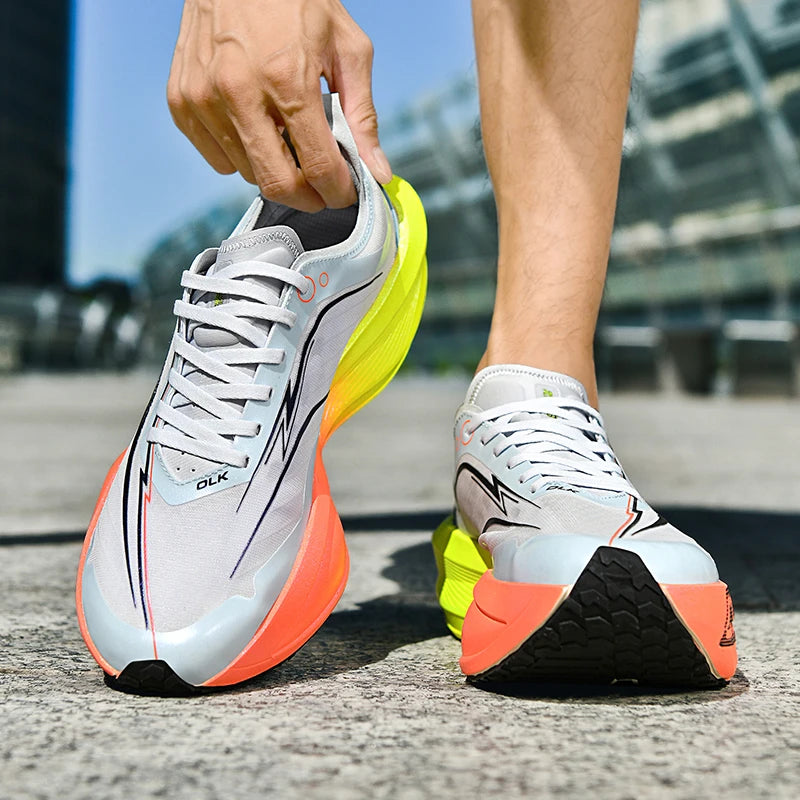 Weiche Sohle Dämpfung männer Laufschuhe für Frauen Hochwertige Straße Jogging Schuhe Licht Bequeme Turnschuhe Mesh Training Schuhe männlichen