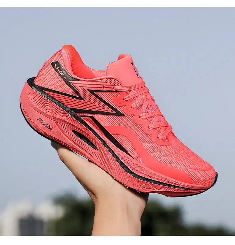 Placa de carbono maratona dos homens esportes tênis corrida almofada ar leve feminino atlético ginásio tênis caminhadas calçado