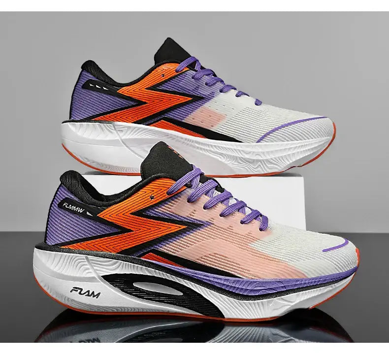 Placa de carbono maratona dos homens esportes tênis corrida almofada ar leve feminino atlético ginásio tênis caminhadas calçado