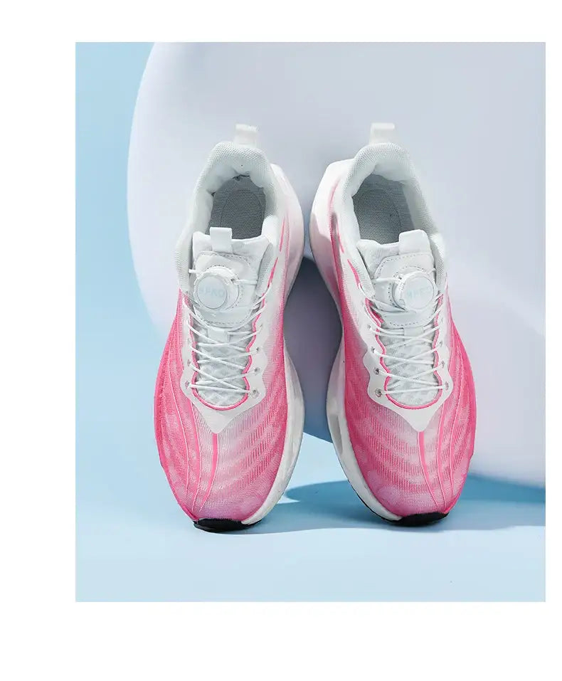 Speciality Carbon Plate Sports Running Shoes Marathon Air Cushion Men Breathable Lightweight Women Comfortable Nonskid Sneakers