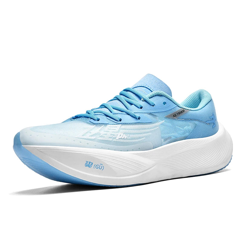 Homens confortáveis malha respirável tênis ultra-leve placa de carbono tênis feminino maratona sapatos de corrida sapato de treinamento de luxo