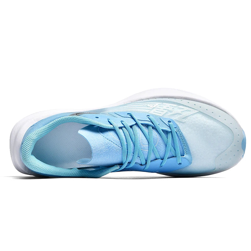 Homens confortáveis malha respirável tênis ultra-leve placa de carbono tênis feminino maratona sapatos de corrida sapato de treinamento de luxo