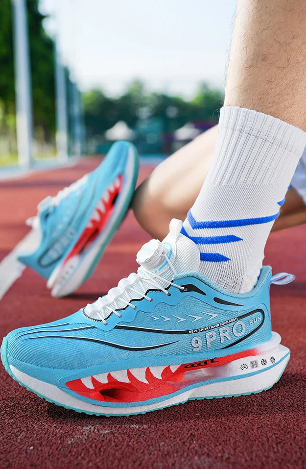 Men Sports Running Shoes Casual Marathon Breathable Lightweight Women's Comfortable Athletic Nonskid Walking Sneakers