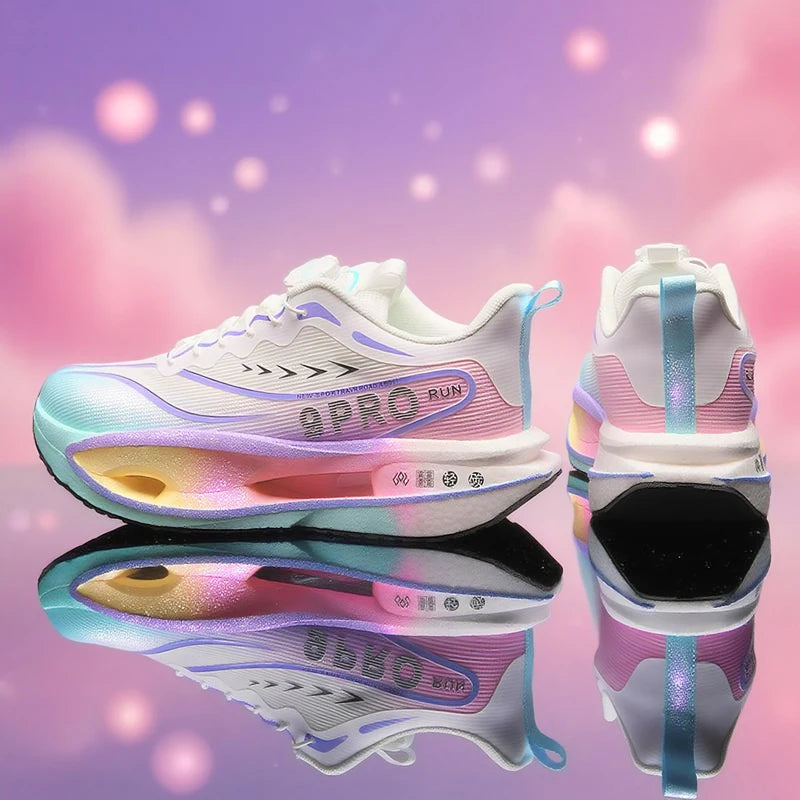 Men Sports Running Shoes Casual Marathon Breathable Lightweight Women's Comfortable Athletic Nonskid Walking Sneakers