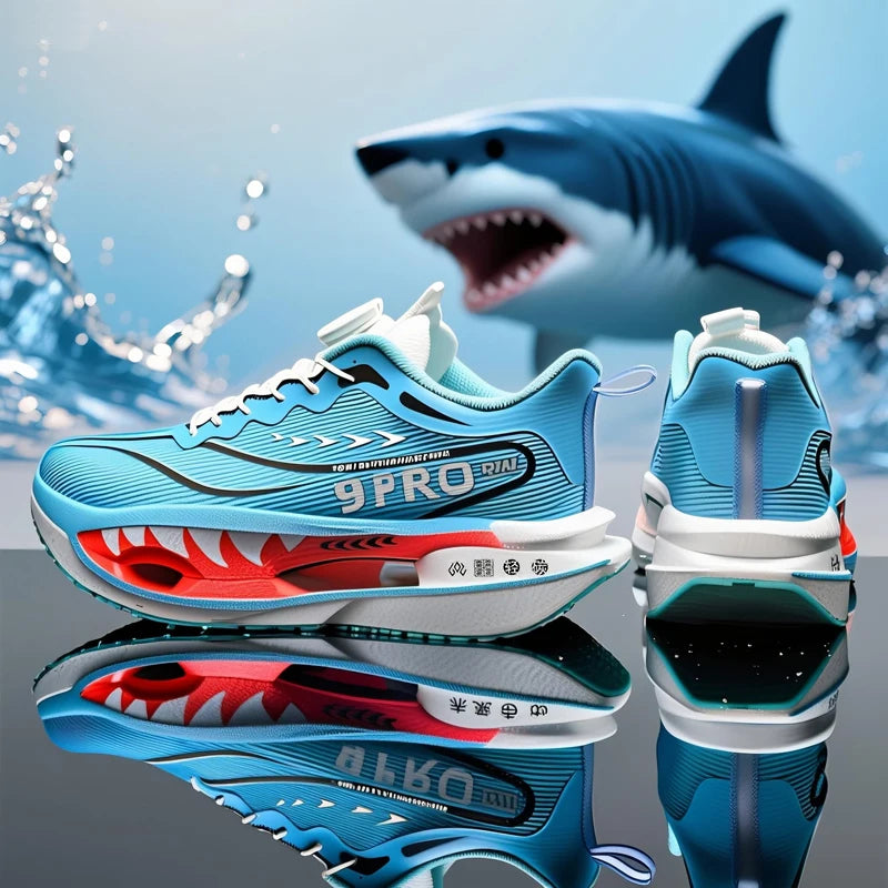 Men Sports Running Shoes Casual Marathon Breathable Lightweight Women's Comfortable Athletic Nonskid Walking Sneakers