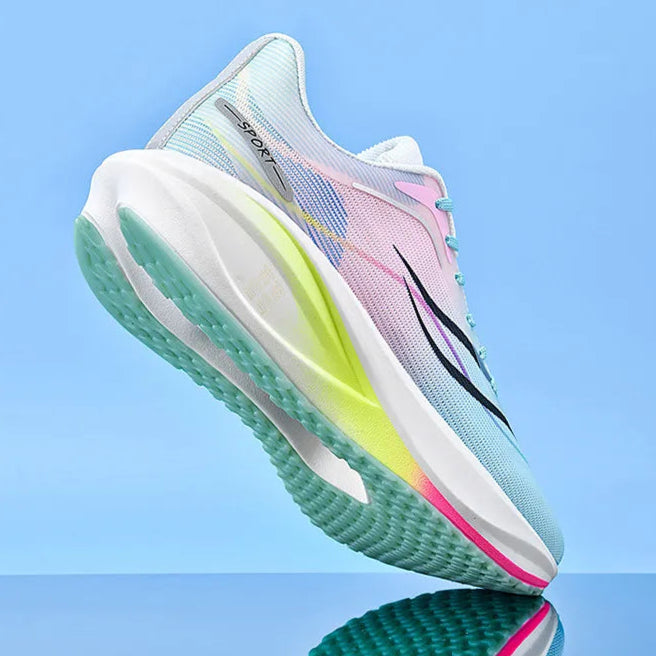 Carbon Plate Athletic Shoes 2025 New Release Unisex Shock-Absorbing Running Footwear for Fitness & Test Use